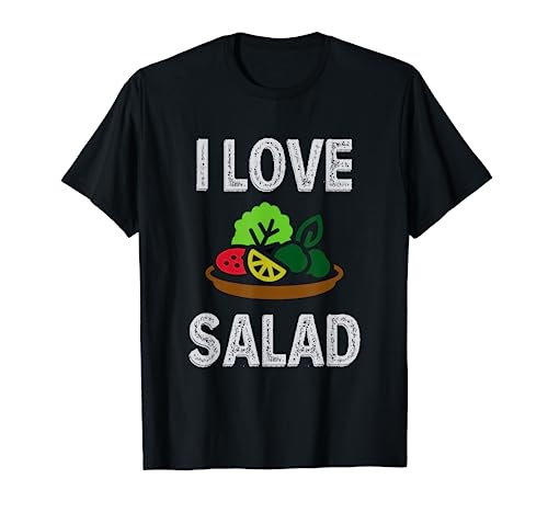 Vegano | I Love Salad | Vegetariano Camiseta