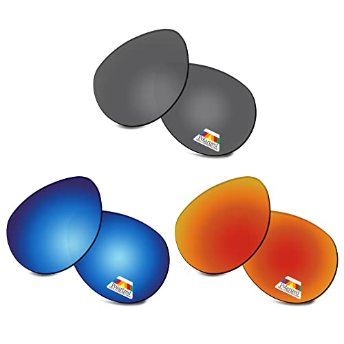 Image of Bwake Replacement Lenses for Oakley Split Time Sunglasses OO4129 POLARIZED