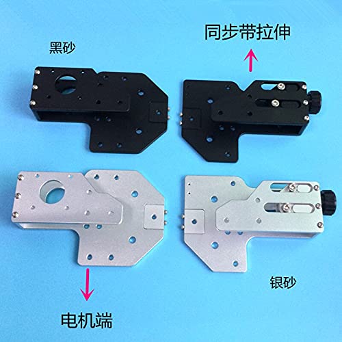 Lysee 3D Printer Parts & Accessories - 3D Printer Accessories 2040 Aluminum Profile XZ axis synchronous Belt Stretching synchronous Belt straightening tensioner - (Color: Black Sand)