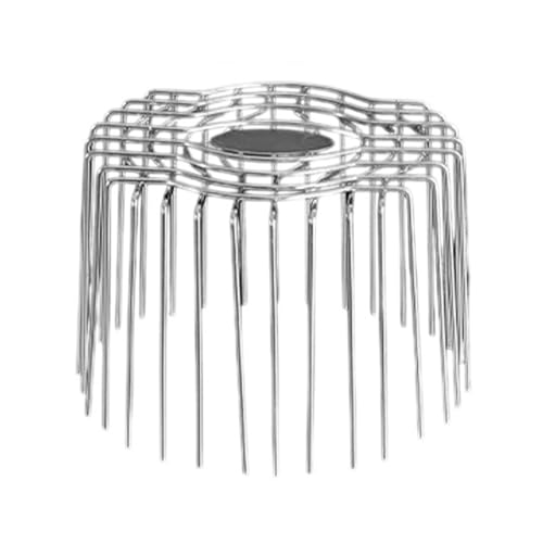 Grille incurvée antirouille en acier 304 robuste pour protection contre le drainage, les rongeurs, les oiseaux, multi-usages