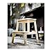 Escalerita, de Ikea, de madera, color beis, modelo Bekvam, referencia 601.788.87