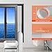 Portable AC Window Vent Kit with 59