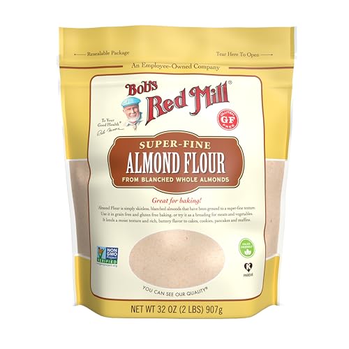 Bob's Red Mill Blanched Almond Flour, Finely Sifted - 2 Pound (Pack of 1) - Non-GMO, Gluten Free,...