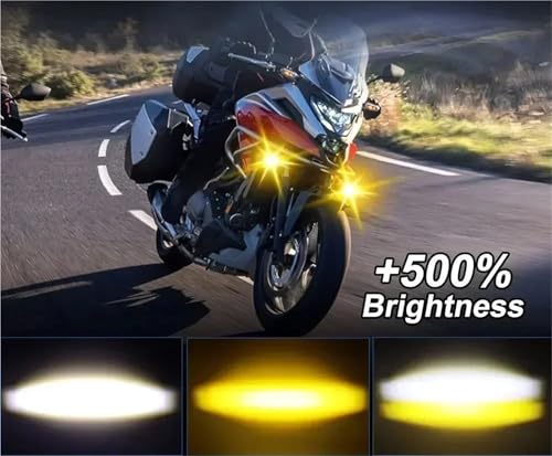 Phare LED moto 200W antibrouillard pour ne plus rouler dans le noir en ADV - 7