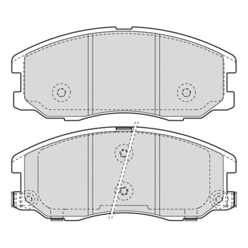 Valeo - Imbottiture Per Freni First - 301942 - Set Di 4 Imbottiture - Asse Anteriore - Completamente Dotato Di Accessori Montati. - 3
