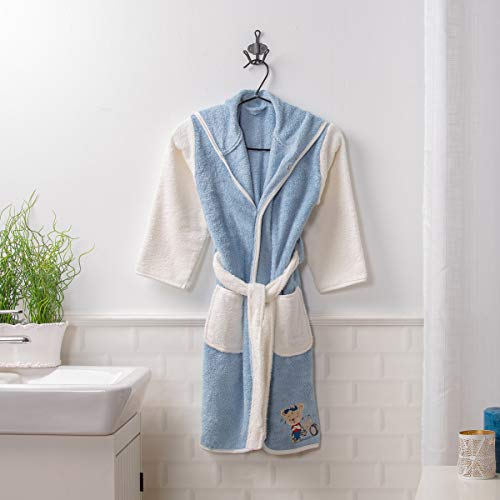 Sancarlos Bathrobe TALLA/4-6 blue