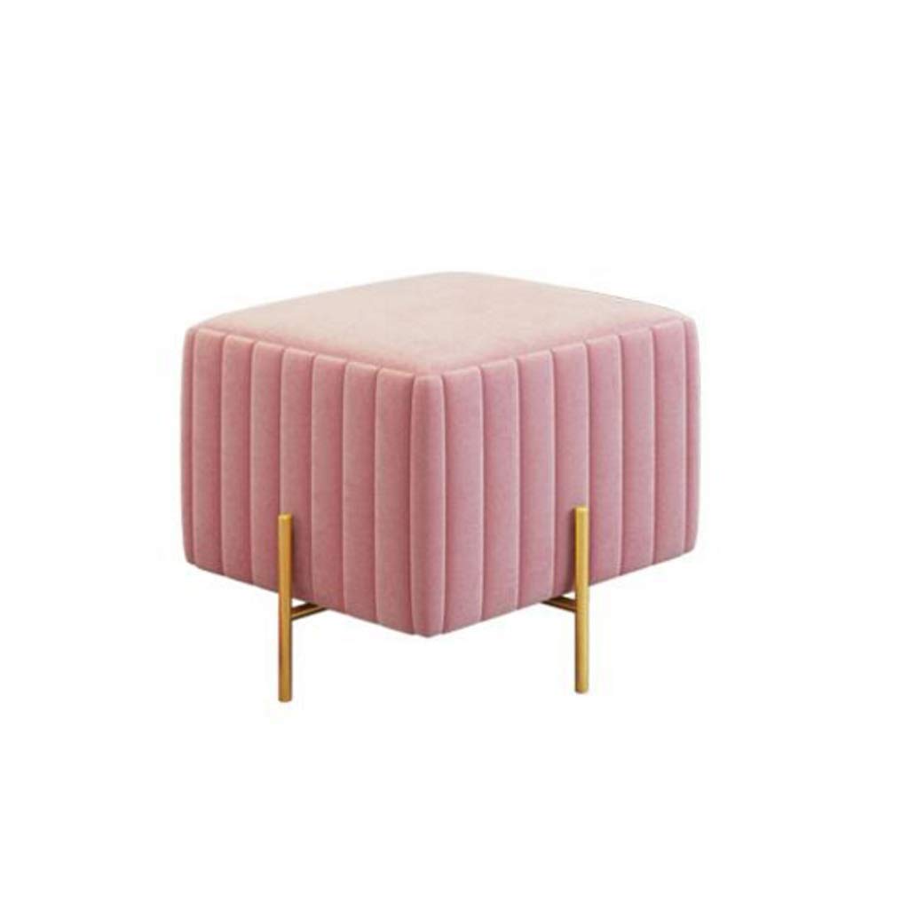 Repose-pieds et tabouret de canapé rose pour la maison et le dressing
