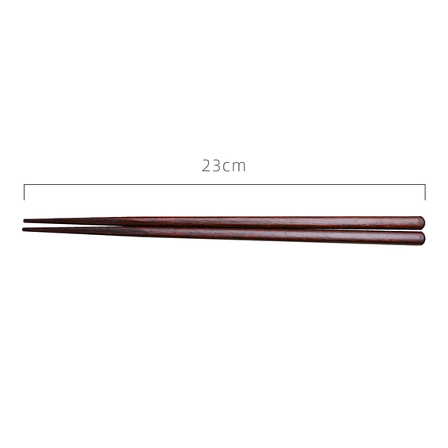 Baguettes en Bois Baguettes japonaises Pointues Baguettes de ménage Haut de Gamme Antidérapantes Lave-Vaisselle(D-23cm)