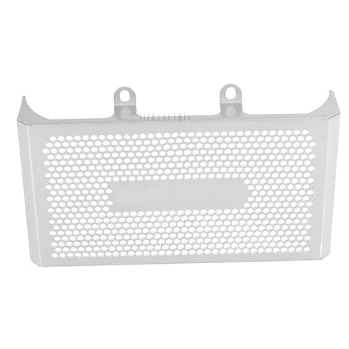 Motorrad Kühlergrill Für SUZUKI Für GSF600 Für GSF600S Für GSF650 Für GSF650S Für Bandit GSF 600 650 S 1995-2006 Motorrad-Kühlergrillschutz-Schutzabdeckung Kühlerschutzgitter(Silver)