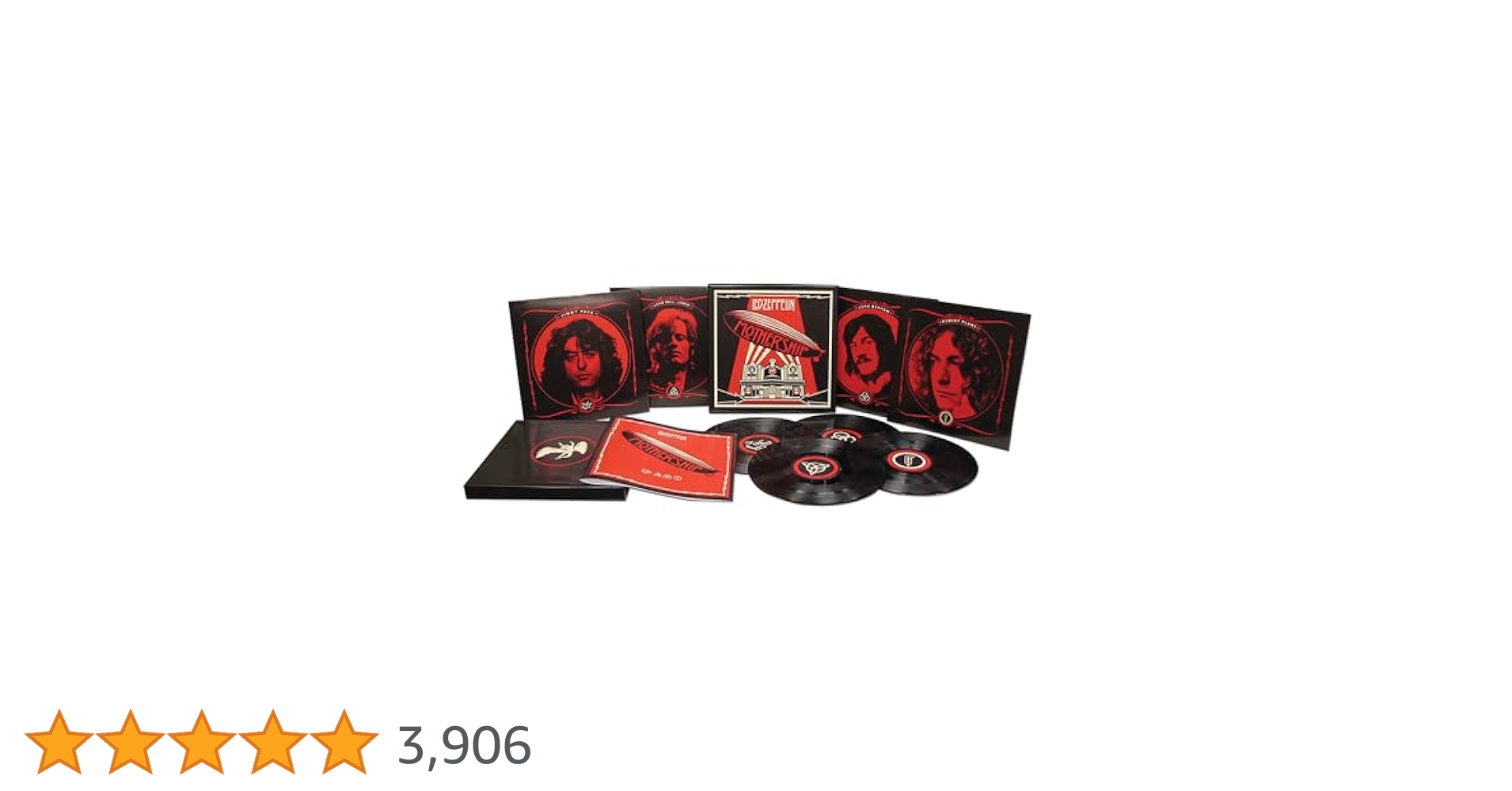 LED ZEPPELIN - Mothership (4Lp Deluxe Box) | Amazon.com.au