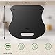 Diwoker Gleitbrett für Thermomix TM6 TM5, Thermomix Rollbrett TM6 mit Rollen und Handgriff, Thermomix Brett müheloses Verschieben Rollbrett aus Acryl Schwarz