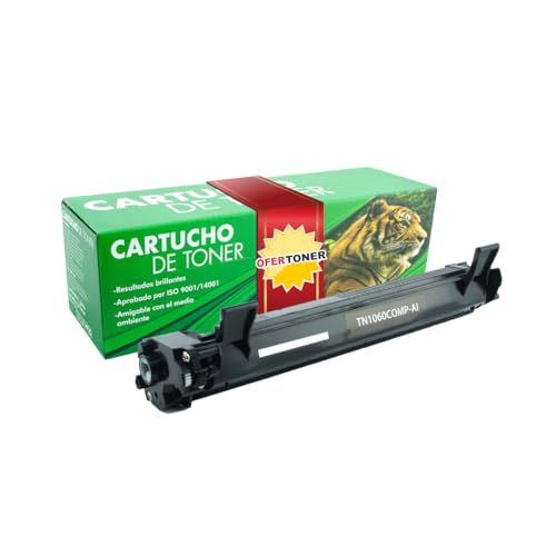 Generico TN-1060 Tóner Compatible con HL-1110 HL-110R HL-1111 HL-1112 HL-1112R DCP-1512 MFC-1810 MFC-1810R MFC-1811 MFC-1815 MFC-1815R
