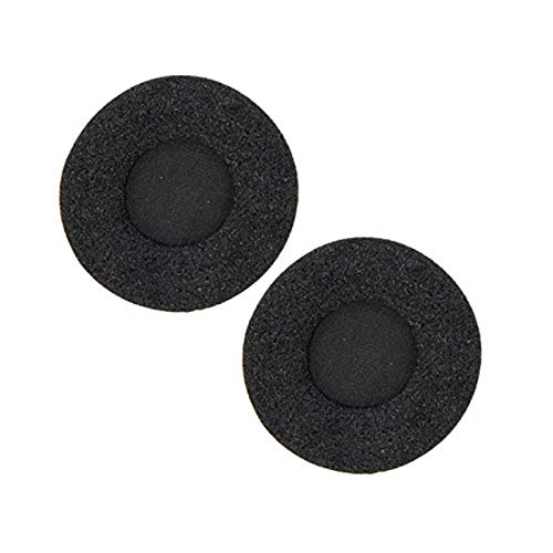Foam Ear Pads For Plantronics, Jabra, VXi | CS540, SAVI W740, W440, SupraPlus HW251, HW261, Jabra 2000 & 2300 Series and VXi Headsets | 2 Pack, 14101-38