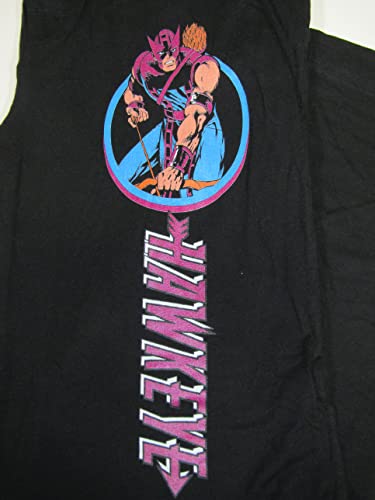 Marvel Comics Presents Hawkeye Classic Men's Black Sleep Pajama Pants2