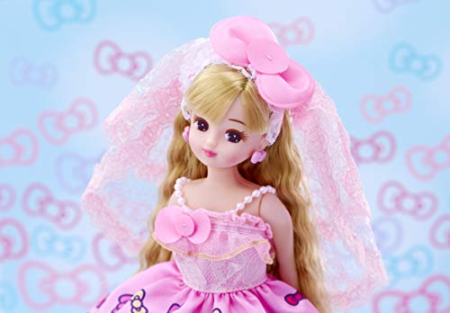 Poupée Licca-chan LD-13 robe de mariée Hello Kitty cadeau idéal - 2
