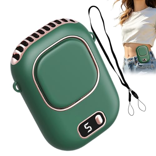 Ventilador de cintura recargable de 5 velocidades para un flujo de aire personal y silencioso 2