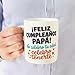 Imagen de MUGFFINS Taza cumple papá con frase ¡Feliz cumpleaños papá! No celebro tu edad celebro tenerte en Español