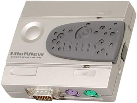 IOGEAR 2-Port MiniView PC/PS/2 KVM Switch, GCS12