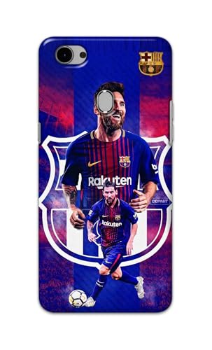 Image of Printed Hard Back Cover Case for Oppo F7 Back Cover (Famous Football Player) -1111