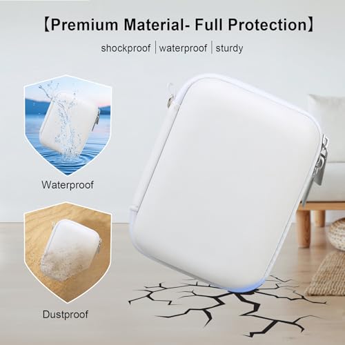 Funda para cámara digital compacta Elonbo color blanco miniatura 5