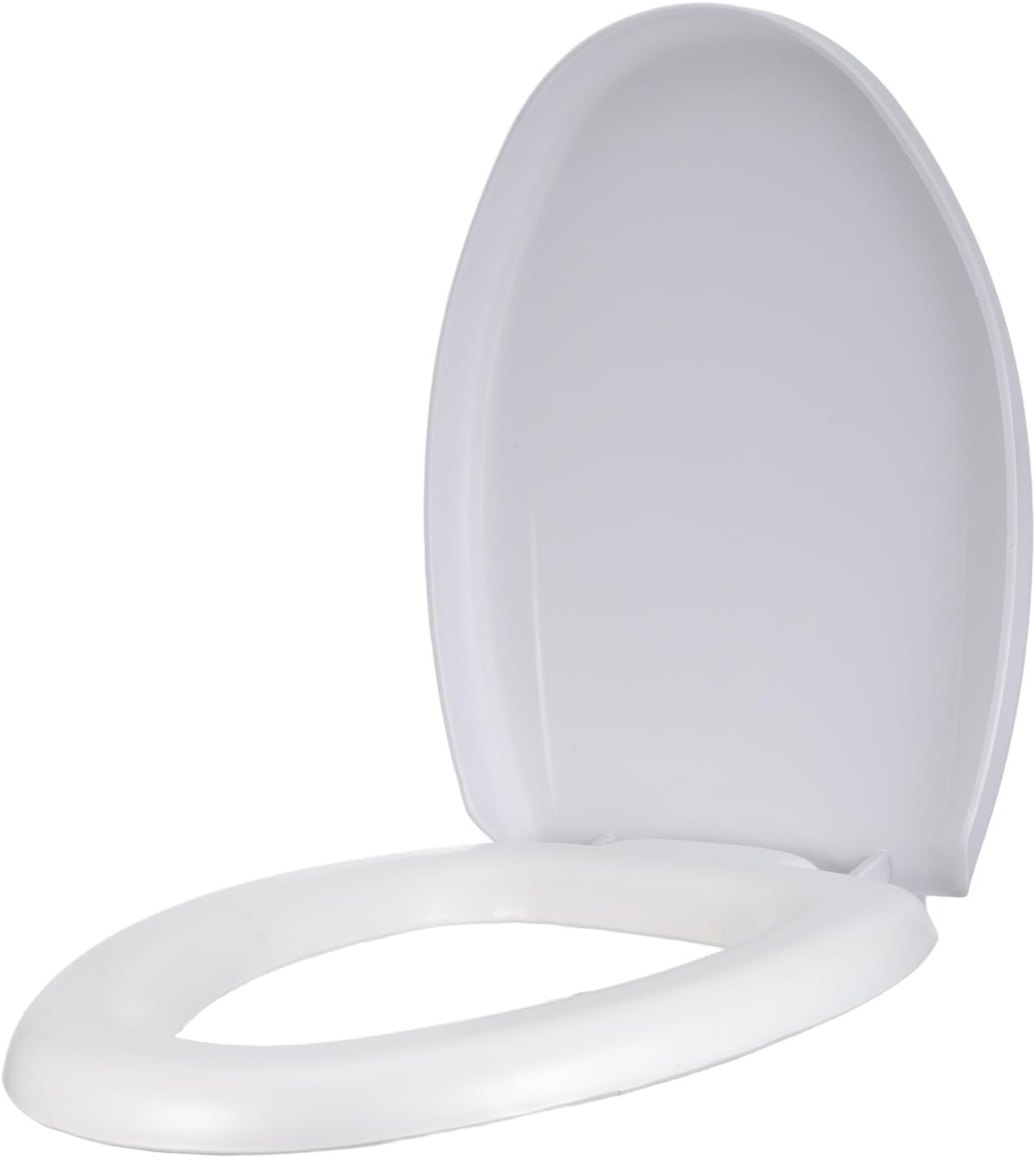 Soft Touch Toilet Seat Cushion Cover for Seniors Foam Padded Bathroom Replacement Lid Comfortable and Easy Install Home Restroom Essential 44x35cm