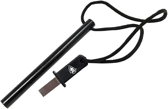 The Pathfinder School HD6 Ferrocerium Rod with Tungsten Striker