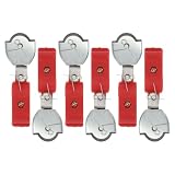 HANABASS Kabelzug Umlenkrolle 6er Set Seilrolle Aus Metall Für Industrie und Baustellen Tragfähigkeit Hoch