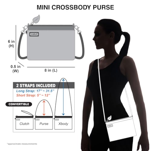 Image of CHALA Mini Crossbody /Purse with Convertible Strap Stylish, Compact, Versatile | Stylish