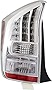Evan-Fischer Tail Light Assembly Compatible with 2010-2011 Toyota Prius Driver Side