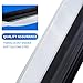 RHHRSM Dual Material Choice! Efficient Car Wash Squeegee for Automotive Beauty - TPE/Silicone Squeegee for Windshields and Glass Surfaces (Silicone), White