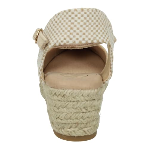 Espadrilles femme confort platine pour des soirées d'été - 6