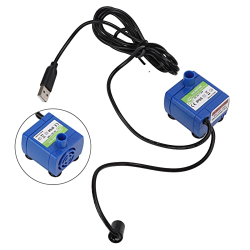 Bomba de fuente para agua de mascota USB ultra silenciosa miniatura 4
