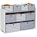 GAP GapKids Deluxe Toy Organizer - Greenguard Gold Certified, Grey/White