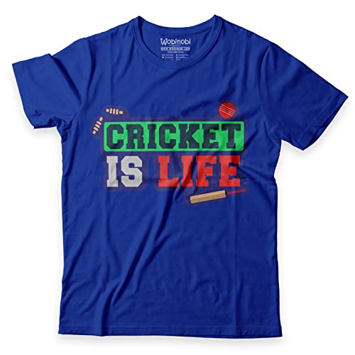 Image of Boys T-Shirt Cricket is Life 100% Cotton Boys T-Shirt