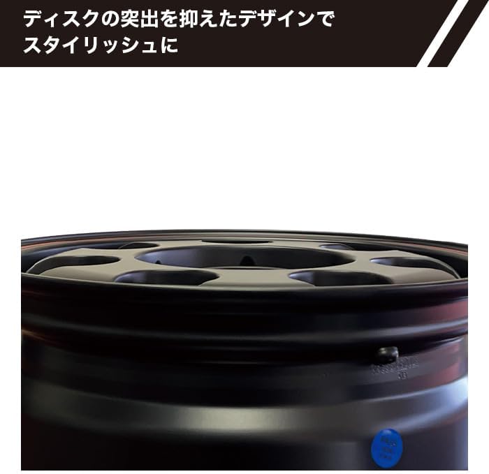 ハイエース200系】タイヤホイール4本セット RIVAI NOX 15×6.0J 6/139.7
