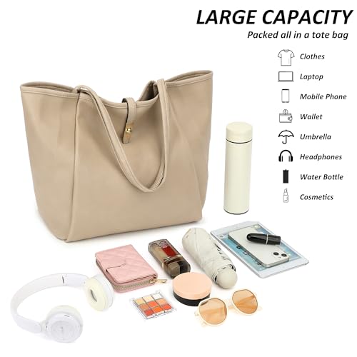 TANTOMI Vegan Leather Tote Bag