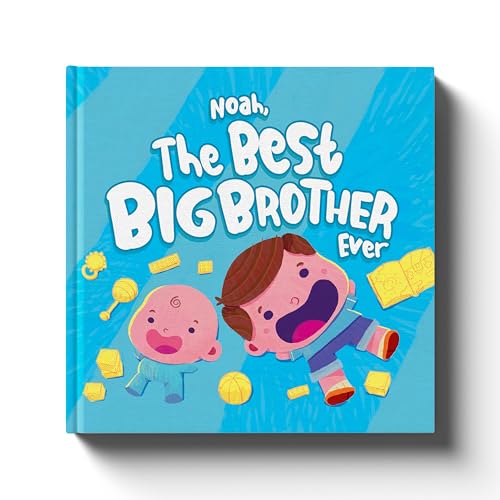 Best Big Brother Ever - New Big Brother Gift - Personalized Children's Book