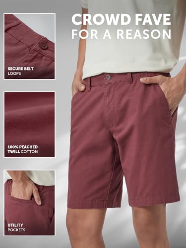 Image of XYXX Men's Element Chino Shorts | Solid Straight Fit | 100% Cotton with Dual Pockets & Plus Sizes