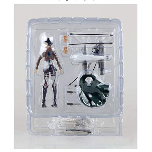 Attack On Titan Anime Figure Artfx J Levi Ackerman Action Figure Package Ver. Pvc Action Figure Toys Collection Model Doll Gift (Eren 207(With Box)) #TOP3