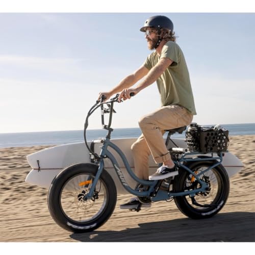 Moved By Bikes E-Bike Surf Rack Longboard Carrier Frame Boss Boards up to 12ft Black