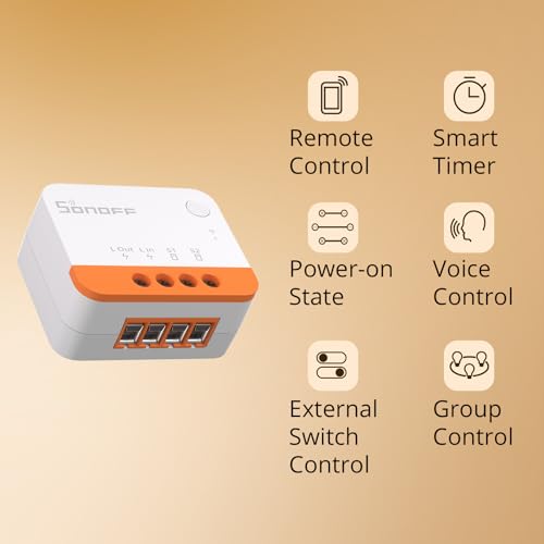 SONOFF Zigbee Smart Switch,No Neutral Wire Required,works with Alexa/Google Home,ZigBee Hub Required - Image 5