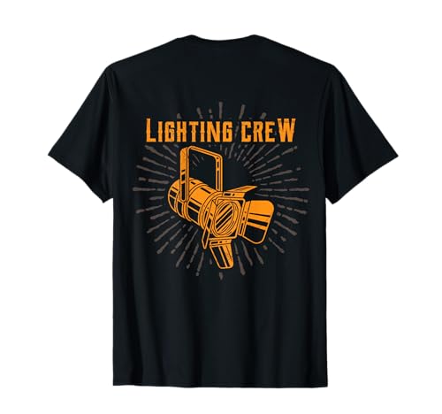 Imagen de EQUIPO DE ILUMINACIÓN VINTAGE PAR Técnico de Iluminación Camiseta