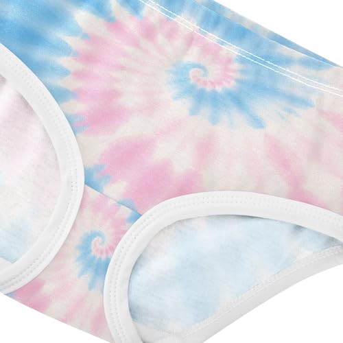 GuoChe Cotton Panties Elastic Waistband Panties Organic Underpants for Baby Girls in Sizes 2T,3T, 4T, 5T, 6Y and 8Y4