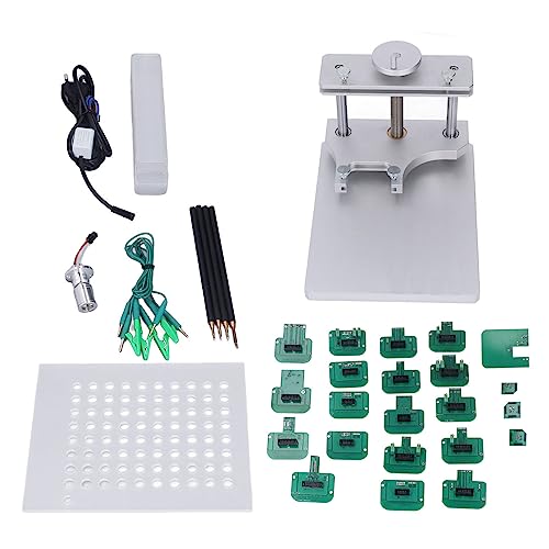 Funzione: il kit telaio LED BDM funziona con il computer per eliminare i dati sugli incidenti, trasferire la lettura da miglia a chilometri, leggere e scrivere processore. Funziona con il contachilometri sul connettore OBDII tramite adattatore, perfetto per il processo diagnostico dell'auto.