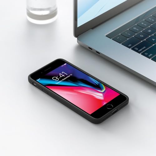 Image of for iPhone 8 Plus Case Black, Scratch Resistant with Soft Touch, Slim Thin Phone Cover for iPhone 7 Plus 5.5 inch