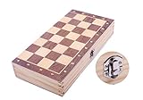Kleine Schachbretter Haben Viele Highlights. Der Vorstand Eht Aus Neuseeländischem Kiefernholz. Die Ursprüngliche Farbe Ist Frei Von Farbe, Umweltfreundlich Und Hat Einen Holzigen Duft.