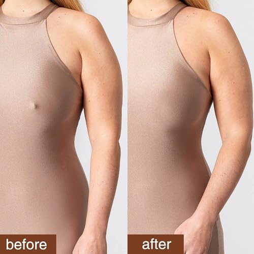 Image of MUQU Nipple Covers Breast - No Show Pasties Reusable Women Sticky Seamless Silicone Breast Covers 2 Pairs Petals