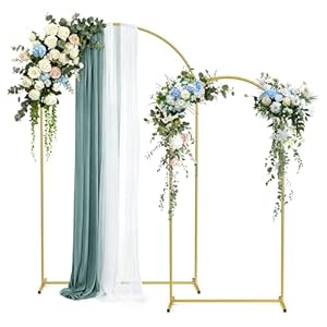 Metal Arch Backdrop Stand, 7.2FT+6F...
