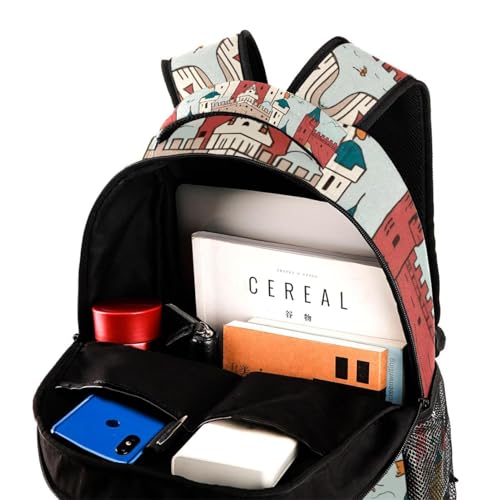 Sac à dos enfant château confortable pour ne plus oublier sa bouteille - 4