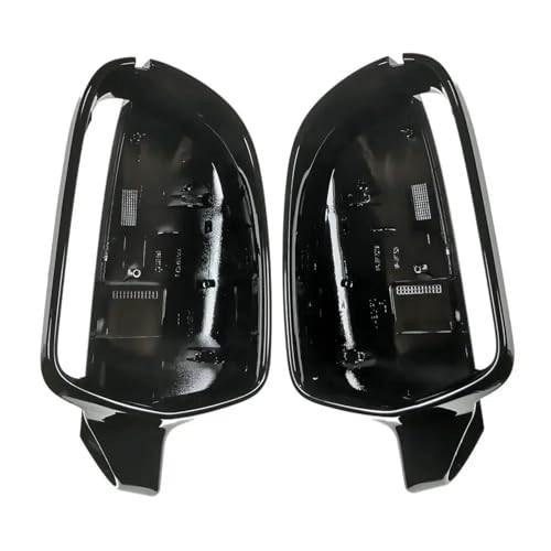 Capuchons rétroviseurs noirs brillants pour Audi A4 A5 B8.5 et A3 8P 12-16
